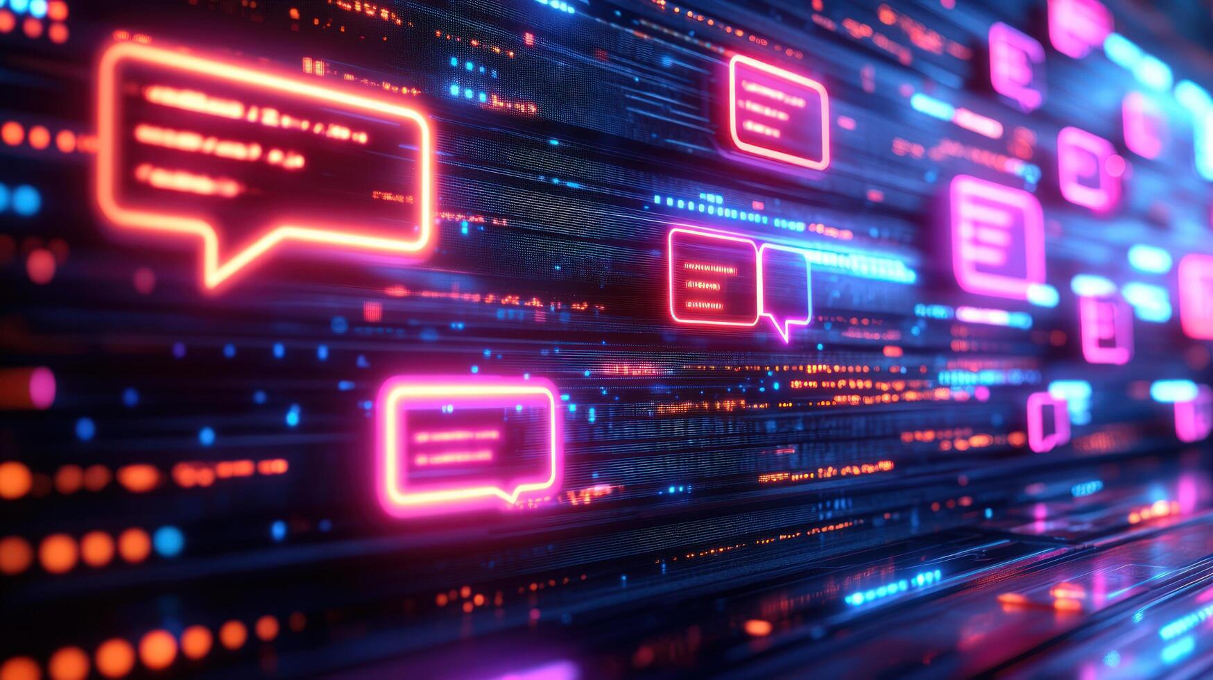 Real-time messaging and communication on GOT SOCIAL